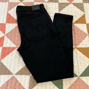 American Eagle Super Stretch High Rise Jegging Black